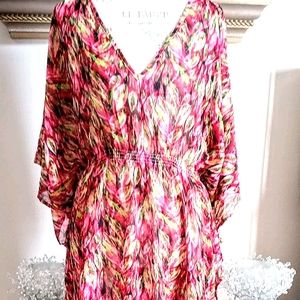 Blue Star beach cover up size OS